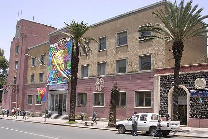 Decorated Ministry of Education - Asmara Eritrea.