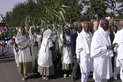 Street parade (praying for peace) - Asmara Eritrea.