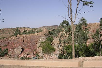 The landscape around Debarwa Eritrea.