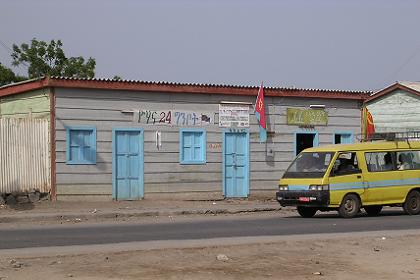 Decorated shop - Assab Eritrea.