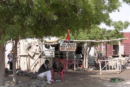 Shanty bar and restaurant - Assab Eritrea.