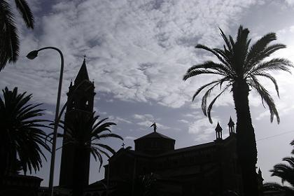 Sunset - Harnet Avenue - Asmara Eritrea.