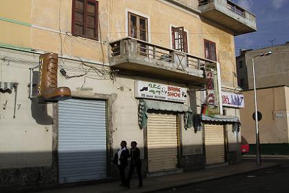 Berhe shoe shop - Asmara Eritrea.