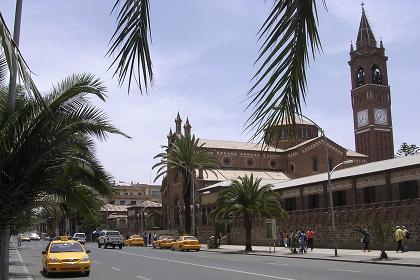 Catholic Cathedral - Harnet Avenue Asmara Eritrea.