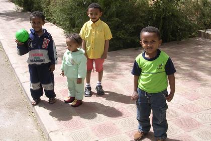Hiab and his friends - Asmara Eritrea.