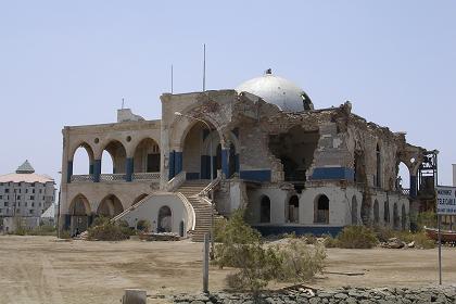 Bombed Imperial Palace - Massawa Eritrea.