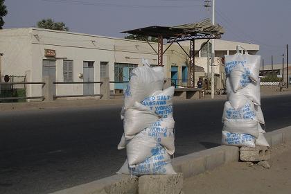 Small scale trade (Red Sea Salt) in Edaga Berai - Massawa Eritrea.