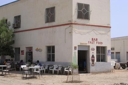 Bar and fast food restaurant in Edaga Berai - Massawa Eritrea.