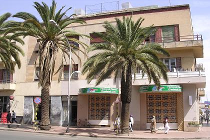 American bar and fast food restaurant - Harnet Avenue Asmara Eritrea.