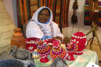 Eritrean handicraft (Keren),  ETSA exhibition - Asmara Eritrea.