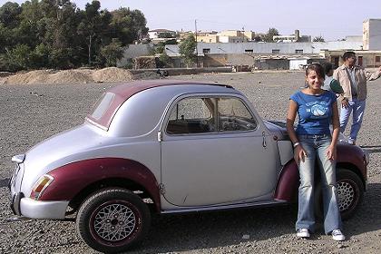 Fiat old timer - Bathi Meskerem Square Asmara Eritrea.