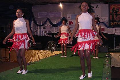 Traditional dance group - ETSA cocktail party - Expo grounds Asmara.