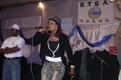 Helen Meles - ETSA cocktail party - Expo grounds Asmara.