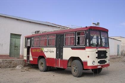 Old timer FIAT bus - Keren Eritrea.
