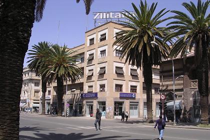 Palazzo Falletta - Harnet Avenue Asmara Eritrea.
