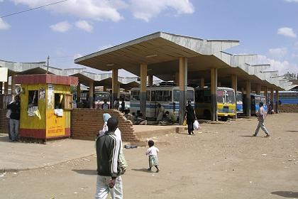 Bus station - Mendefera Eritrea.