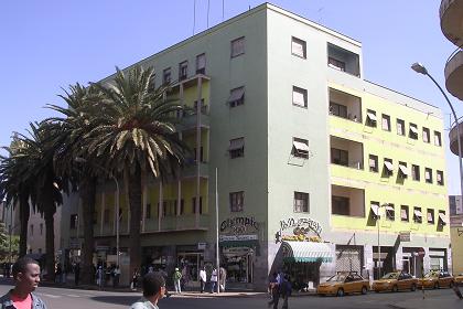 Shops and apartments - Asmara Eritrea.