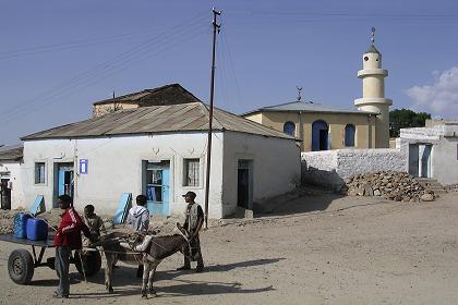 Street scene - Segeneyti Eritrea.