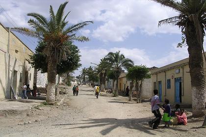 Street scene - Segeneyti Eritrea.