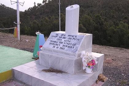 Monument at rhe Martyrs Cemetery - Segheneyti Eritrea.