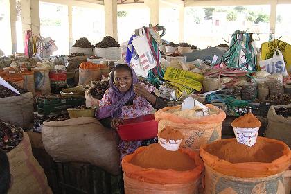 Spices market - Saganeiti Eritrea.