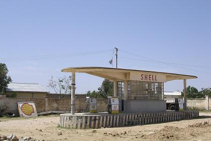 Fuel station - Decemhare Eritrea.