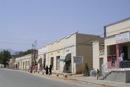 Main street - Ghinda Eritrea.