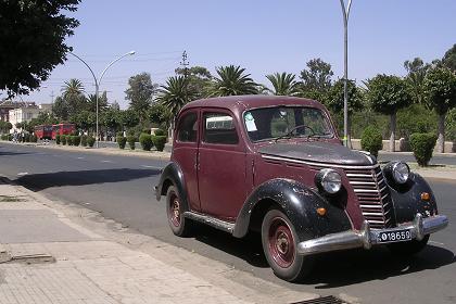 Oldtimer - Semaetat Avenue Asmara Eritrea.