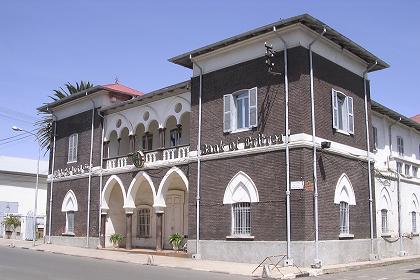 Bank of Eritrea - Nakfa Avenue Asmara Eritrea.
