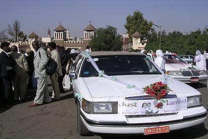 The limousine of one of the other married couples - Asmara Eritrea.