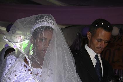 Bride & bridegroom at the wedding (day 2) - Asmara Eritrea.