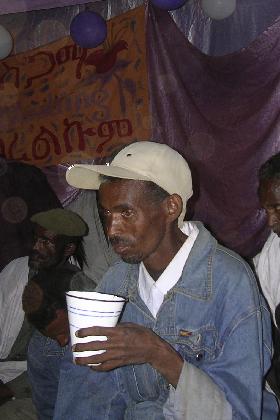 Enjoying the Suwa at the wedding party (day 2) - Asmara Eritrea.