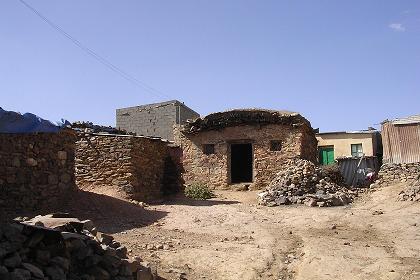 Traditional houses - Adi Abeito Asmara Eritrea.