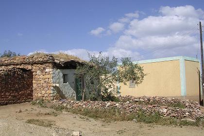 Traditional houses - Adi Abeito Asmara Eritrea.