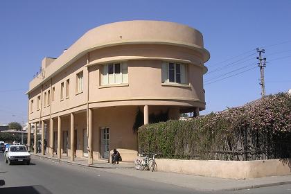 Offices and bar - Segeneyti Street Asmara Eritrea.