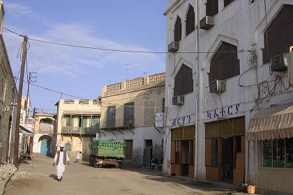Shops and apartments - Massawa Eritrea.