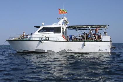 Our transport to the Dahlak Islands.