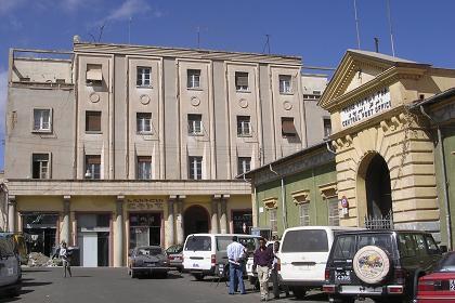 Shops and apartments - Segali Street Asmara Eritrea.