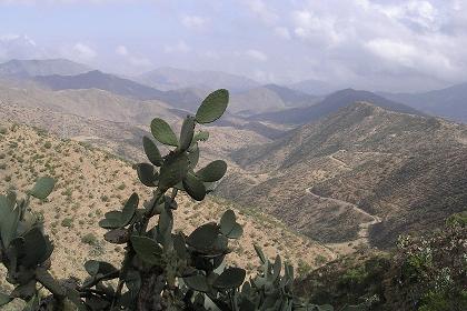 Scenic view - Road to Massawa Eritrea.