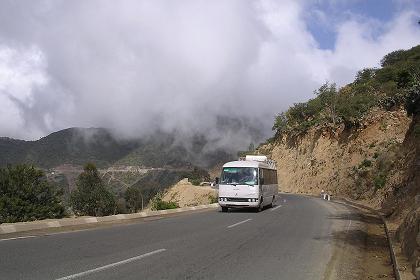 Scenic view - Road to Massawa Eritrea.