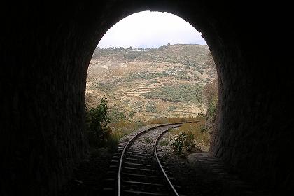 One of the many railway tunnels between Arberebou and Bar Durfo.