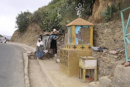 Little chapel - Road to Massawa Eritrea.
