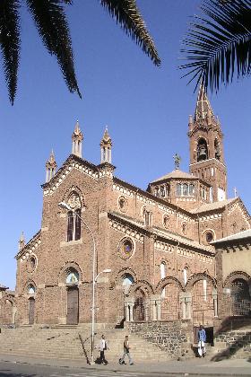 Catholic Cathedral - Harnet Avenue Asmara Eritrea.