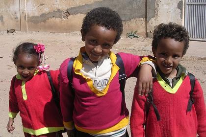 Se'alena (picture us). Children in Asmara Eritrea.