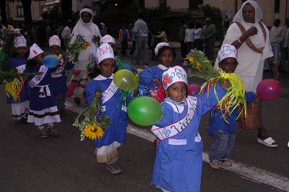 Eritrea is ours!, children's carnival - Harnet Avenue Asmara Eritrea.