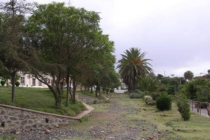 Former railway track (to Keren) through Gheza Banda - Asmara Eritrea.
