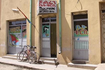 Decorated Dolphin Snack Bar - Asmara Eritrea.