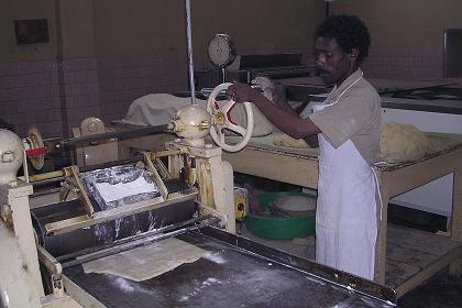 Eritrea Biscuits and Grissini factory - Asmara Eritrea.