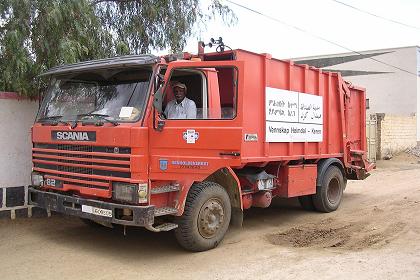 Truck donated to the municipality of Keren by Vennskap Heimdal - Keren.