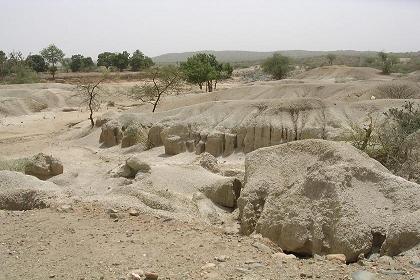 Eroded Landscape - Barentu Eritrea.